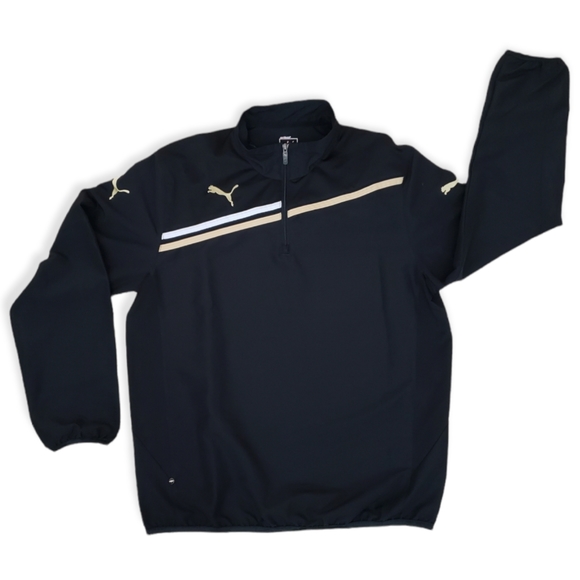 PUMA King 1/4 Zip up Track Jacket - Picture 1 of 6